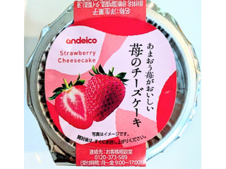 アンデイコ 苺のチーズケーキ