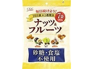 ＣＧＣ １週間分のナッツ＆フルーツの感想・クチコミ・商品情報【もぐ