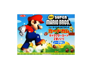 トップ ニュースーパーマリオカードガム ソーダあじの感想