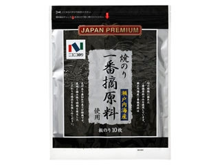 ニコニコのり 瀬戸内海産 一番摘原料 焼のり
