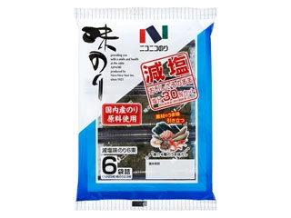 ニコニコのり 減塩味のり