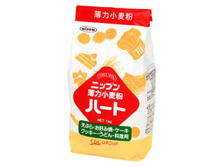 ニップン CGC ニップン薄力小麦粉 ハート 天ぷら・お好み焼・ケーキ・クッキー・うどん・料理用