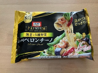 ニップン オーマイプレミアム 海老と5種野菜 ペペロンチーノ