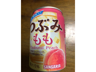 サンガリア つぶみ もも もも果肉入り