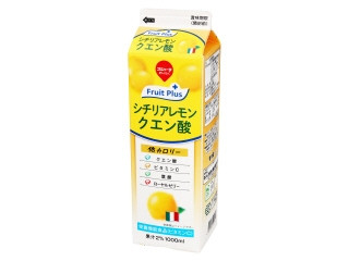 シチリアれもん 高評価】スジャータめいらく フルーツプラス シチリアレモン クエン酸