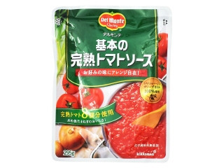 デルモンテ 基本の完熟トマトソース（キッコーマン食品）クチコミ4件 