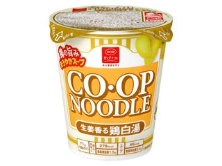 コープ コープヌードル 生姜香る鶏白湯
