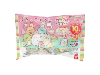 バンダイ すみっコぐらし カラフルグミです。 ぶどう味