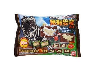 バンダイ キャラパキ 発掘恐竜チョコ