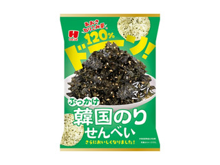 ひざつき ぶっかけ韓国のりせんべいあおさ120％