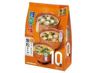 マルコメ フリーズドライ顆粒みそ汁 料亭の味アソート