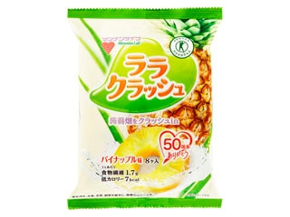中評価】マンナンライフ 蒟蒻畑 ララクラッシュ パイナップル味 袋24g