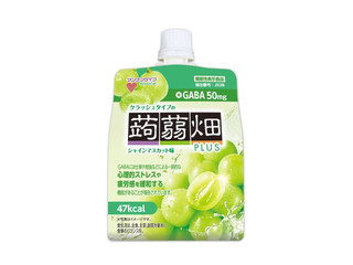 マンナンライフ クラッシュタイプの蒟蒻畑プラス シャインマスカット味