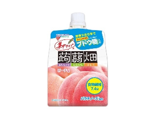 マンナンライフ 集中タイプの蒟蒻畑 ピーチ味