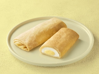 モンテール 小さな洋菓子店 もちもち手巻きクレープ カスタード＆ホイップ