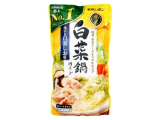 菜の匠 白菜鍋用スープ 鶏がら白湯しお味 ストレート