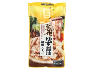 モランボン コク旨スープがからむ 至福のゆず醤油鍋用スープ