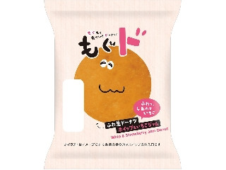 リョーユーパン ふわ生ドーナツ ホイップ&いちごジャム