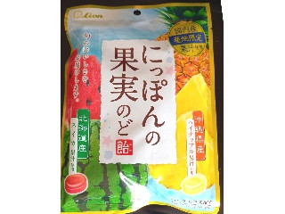 にっぽんの果実のど飴すいかパイナップル