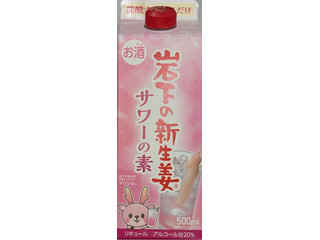 日本酒類販売 岩下の新生姜サワーの素