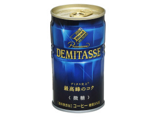 DEMITASSE プレミアム微糖コーヒー ダイドーブレンド プレミアム デミタス 甘さ控えた微糖 150g 缶