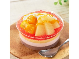 ドンレミー ごちそう果実 桃とマンゴーのケーキ