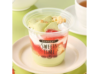 ドンレミー 苺とピスタチオのパフェ