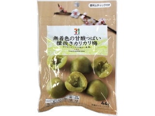 中評価】セブンプレミアム 種抜きカリカリ梅 袋44g(製造終了)の