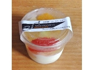 成城石井 フレッシュ柑橘とメロンの杏仁豆腐