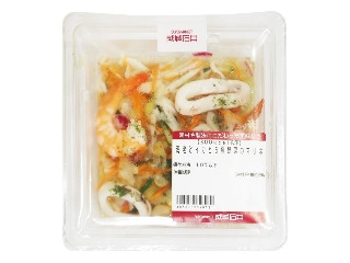 成城石井 自家製 海老とイカと6種野菜のマリネ