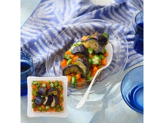 成城石井 自家製 茄子と彩り野菜の出汁ジュレサラダ