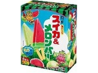 ロッテ スイカ&メロンバー