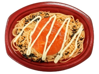 デイリーヤマザキ 大盛 明太子とマヨソースのスパゲティ