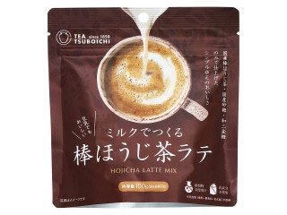 つぼ市 ミルクでつくる棒ほうじ茶ラテ