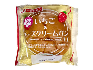 イケダパン いちご＆チーズクリームパン 商品写真