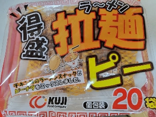 久慈食品の特盛拉麺ピー。 風呂桶みたいな - 久慈食品 得盛 拉麺