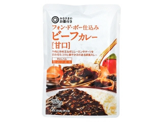 西友 みなさまのお墨付き フォン・ド・ボー仕込みビーフカレー 甘口