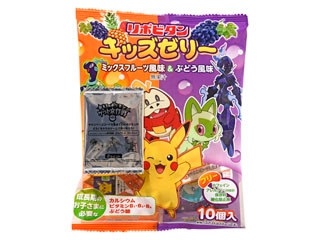 【計72個】リポビタンキッズゼリー　ポケットモンスター　ミックスフルーツ　ぶどう 大正製薬 リポビタン ポケモン キッズゼリー ミックスフルーツ風味