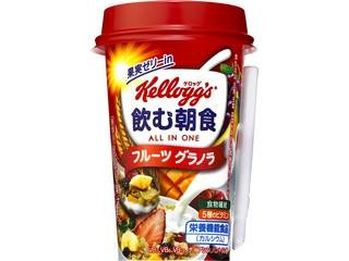 中評価 ケロッグ 飲む朝食 フルーツグラノラ カップ200gの口コミ