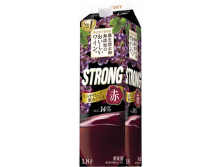 サントリー 酸化防止剤無添加のおいしいワイン。ストロング 赤
