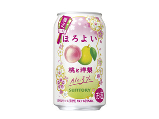 サントリー ほろよい 桃と洋梨