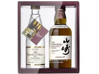 山崎10年シングルモルトウイスキー350ml ザ・プレミアムソーダセット 楽天市場】【箱入】山崎10年＆サントリープレミアムソーダ ハイボール