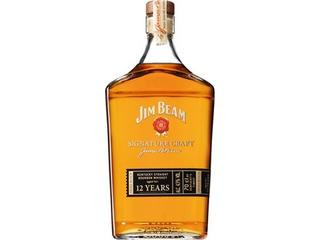 サントリー　ジムビーム　シグネチャークラフト12年　新品未開封 ジムビーム シグネチャークラフト12年と今宵の一曲 Booker