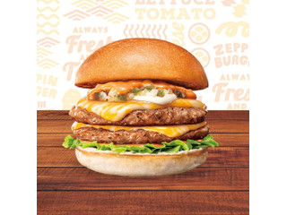 ゼッテリア ダブル絶品チーズバーガー（バーガー・ワン）外食チェーン