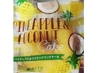 【中評価】カルディ パイナップル＆ココナッツリングケーキの感想・クチコミ・商品情報【もぐナビ】