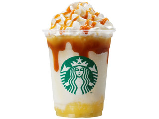 Starbucks Coffee - りんごページ スターバックスから「アップル キャラメル フラペチーノ