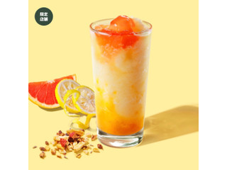 スターバックス ゆず＆シトラス ラベンダーセージティー フラペチーノ 商品写真