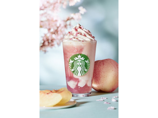 スターバックス 桜 咲くよ 白桃 フラペチーノ