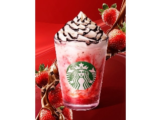 スターバックス イチゴ チョコレート フラペチーノ