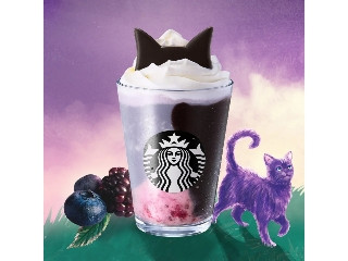 スターバックス ブラックベリー ヨーグルト フラペチーノ 黒耳ver.